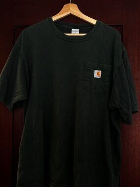 Carhartt Olive Green Pocket Tee